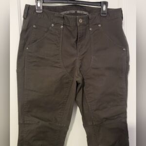 Duluth Trading Co. Womens Workwear Denim Utility Pants, Size 12